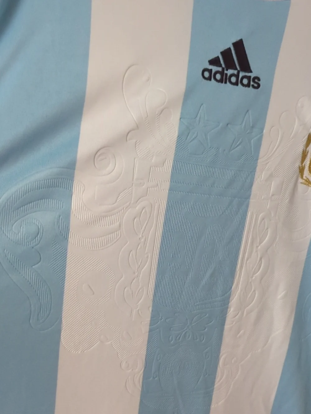 adidas  Messi Argentina Clima365 Performance Jersey Large